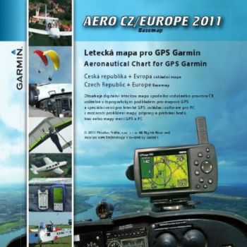 Mapa Garmin AERO CZ/EU Basemap 2012 plná verze