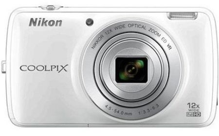 COOLPIX S810c white + 16GB Micro SD