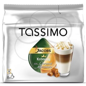 Kapsle Jacobs Krönung Latte Macchiato Caramel 8ks pro Tassimo