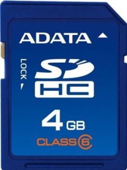 SD karta 4GB (SDHC) Class 6