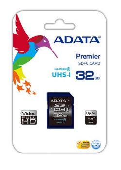 ADATA SDHC karta 32GB UHS-I Class 10