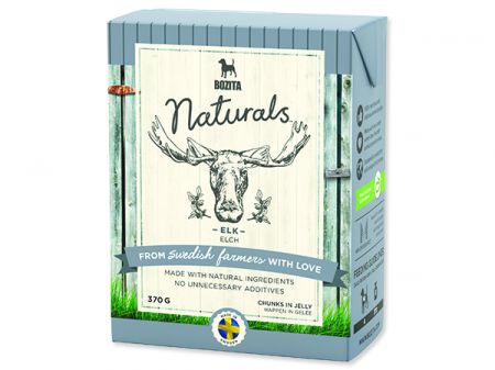 BOZITA Naturals big elk - Tetra Pak - 370g