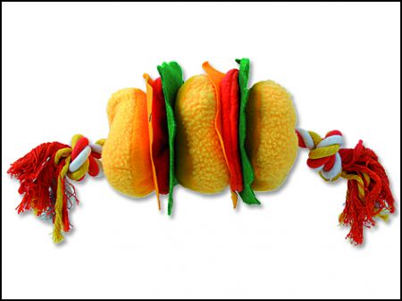 Hračka DOG FANTASY plush burger