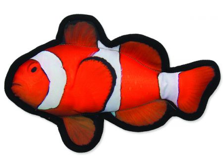 Hračka DOG FANTASY textilní ryba klaun