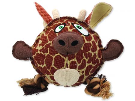 Hračka DOG FANTASY textilní žirafa