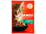 Kapsička IAMS cat delights mackerel & green beans in jelly - 85g