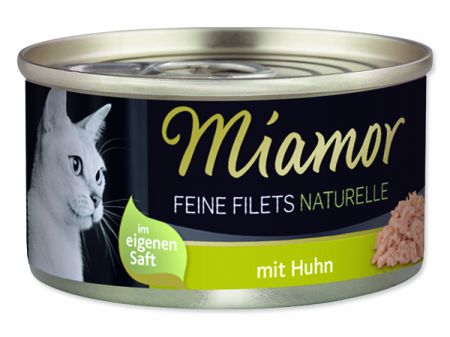Konzerva MIAMOR Feine filets naturelle kuře ve šťávě - 80g