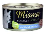 Konzerva MIAMOR Feine filets naturelle skipjack + tuňák ve šťávě - 80g