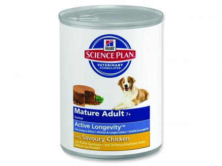 Konzerva HILL`S science plan canine mature adult active longevity chicken - 370g