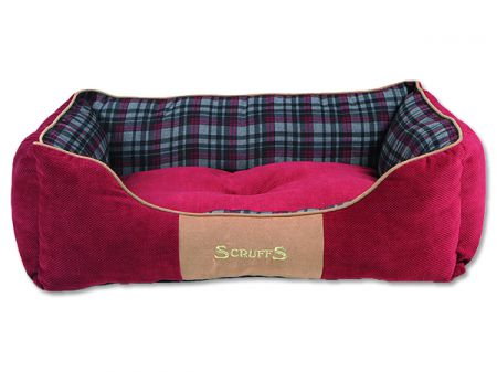 Pelíšek SCRUFFS Highland box bed červený L