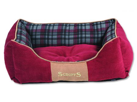 Pelíšek SCRUFFS Highland box bed červený S