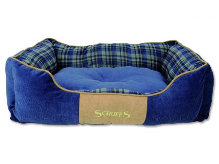 Pelíšek SCRUFFS Highland box bed modrý L