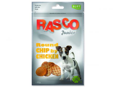 Pochoutka RASCO junior kolečka z kuřecího masa - 80g