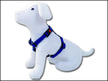 Postroj DOG FANTASY Classic modrý 65-100 cm