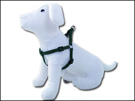 Postroj DOG FANTASY zelený 60-90 cm