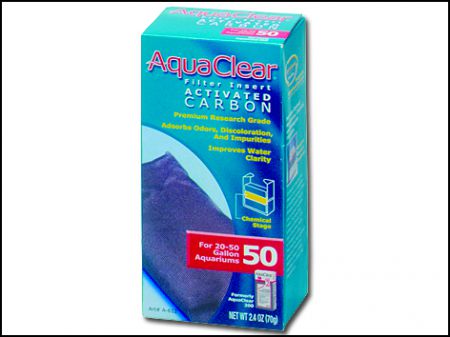 Náplň uhlí aktivní AQUA CLEAR 50 (AC 200) - 70g