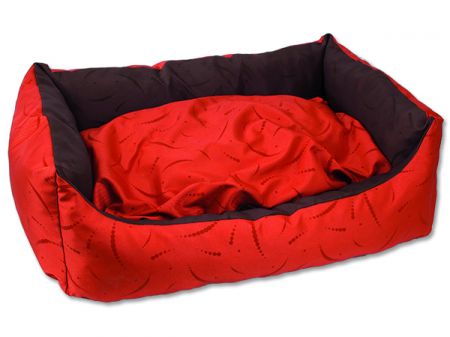 Sofa DOG FANTASY voděodolné Stonky rezavo-hnědé 100 cm