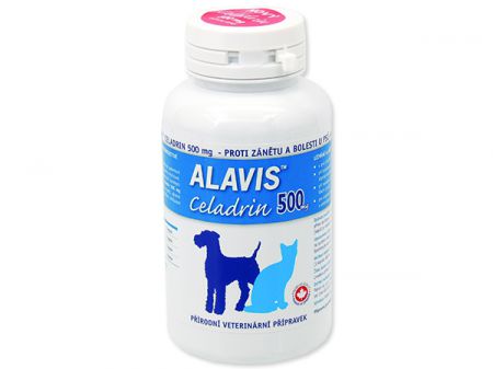 Tablety ALAVIS Celadrin 500 mg pro kočky a psy - 60tablet