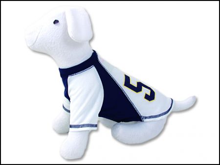 Triko DOG FANTASY sport 57 bílo-modré L