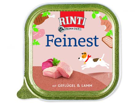 Vanička RINTI Feinest drůbež + jehně - 150g