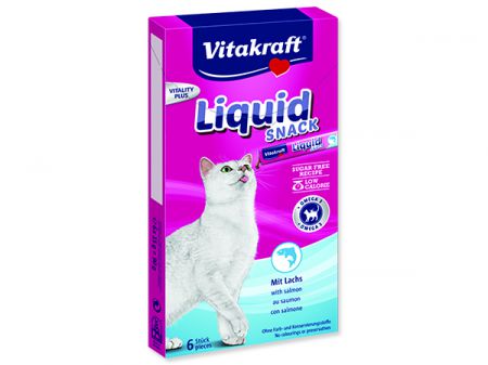 VITAKRAFT cat liquid-snack omega-3 losos - 90g