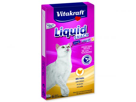 VITAKRAFT cat liquid-snack taurin / kuře - 90g