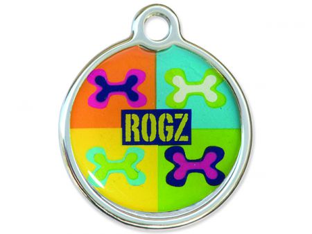 Známka ROGZ Metal Pop Art kovová S