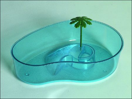 Želvárium SAVIC plastové s palmou