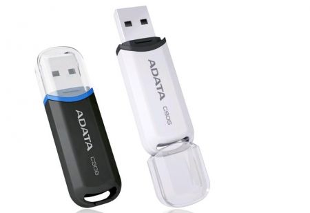USB Flash Disk 16GB, USB 2.0, A-DATA (C906) Black