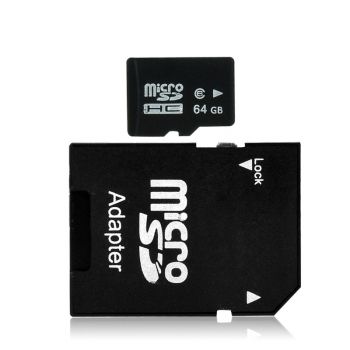 Micro SD + SD adaptér 64 GB
