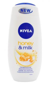 sprchový gel - honey & milk 250ml