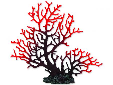 Dekorace AQUA EXCELLENT Mořský korál fialový 23,5 x 4,5 x 19,5 cm
