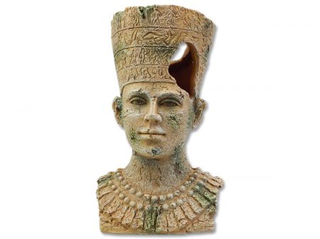 Dekorace AQUA EXCELLENT Egyptská socha 9,5 x 9,5 x 16,1 cm