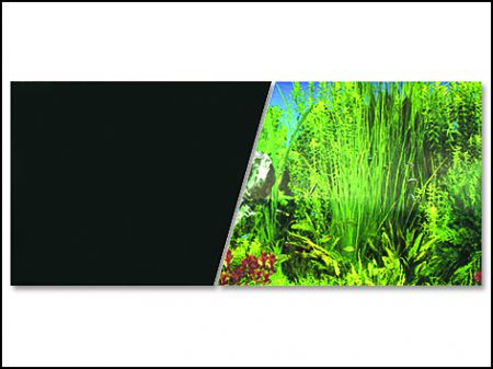 Pozadí MARINA tapeta oboustranné rostliny / černé 760 x 45 cm - 7,6m