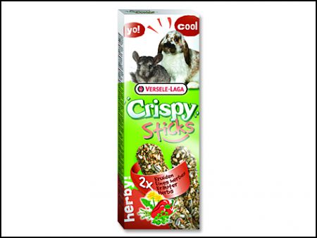 Tyčinky VERSELE-LAGA Crispy s bylinami pro králíky a činčily - 110g