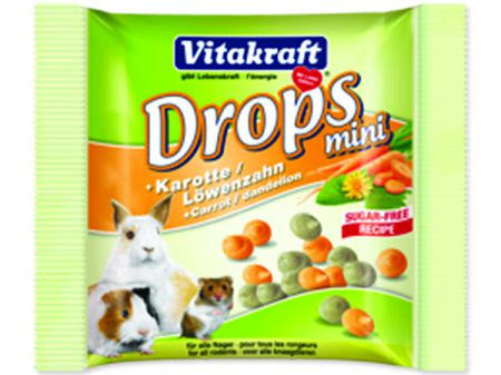Drops VITAKRAFT Happy Karotte Rabbit - 40g