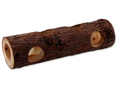 Úkryt SMALL ANIMALS kmen stromu dřevěný 7 x 30 cm