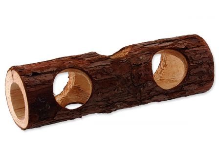 Úkryt SMALL ANIMALS kmen stromu dřevěný 7 x 20 cm