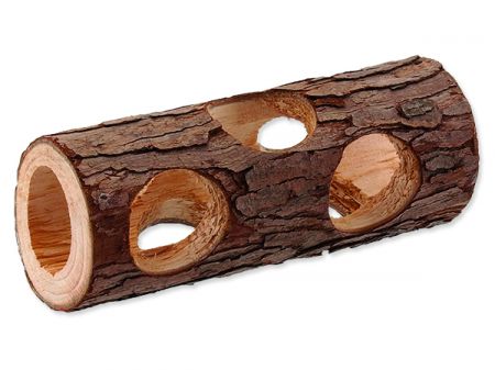 Úkryt SMALL ANIMALS kmen stromu dřevěný 5 x 15 cm