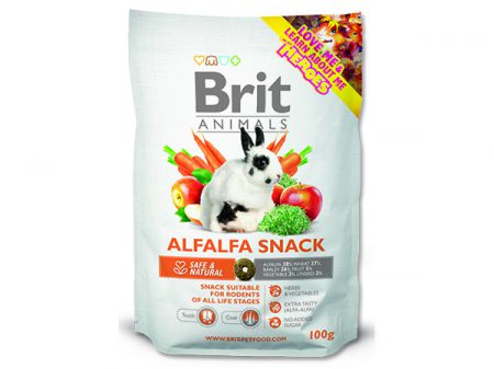 Snack BRIT Animals Alfalfa for Rodents - 100g