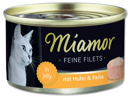 Konzerva MIAMOR Feine Filets kuře + těstoviny v želé - 100g