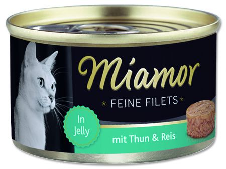Konzerva MIAMOR Feine Filets tuňák + rýže v želé - 100g