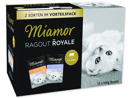 Kapsičky MIAMOR Ragout Royale Kitten v želé multipack - 1200g