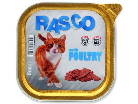 Paštika RASCO Cat s drůbežím - 100g