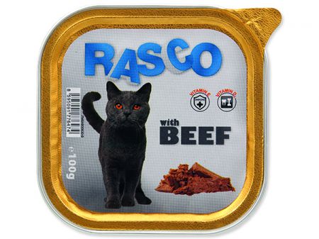 Paštika RASCO Cat s hovězím - 100g