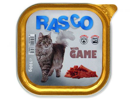 Paštika RASCO Cat se zvěřinou - 100g