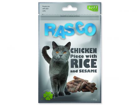 Pochoutka RASCO válečky kuře rýže sezam - 80g (expirace 30.10.2016)
