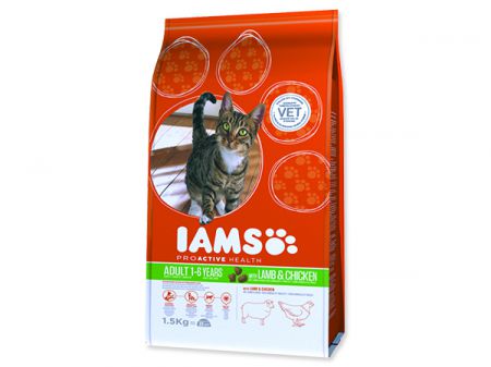 IAMS Cat rich in Lamb - 1,5kg