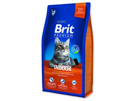 BRIT Premium Cat Indoor - 8kg