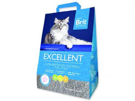 Kočkolit BRIT Fresh for Cats Excellent Ultra Bentonite - 10kg